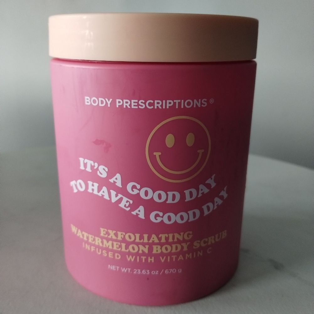Body Prescriptions Watermelon Exfoliating Scrub 23.63oz NWT